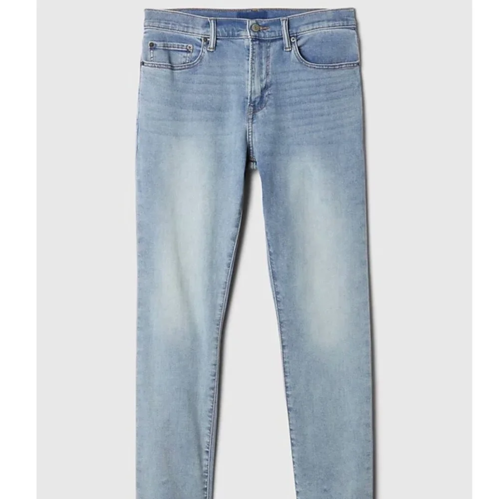 GAP Men's Slim GapFlex Soft Wear Jeans, Light Wash, 30x30, EUC